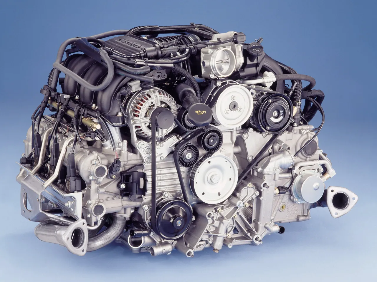 Porsche 911 Carrera Coupe (2006) - Engine