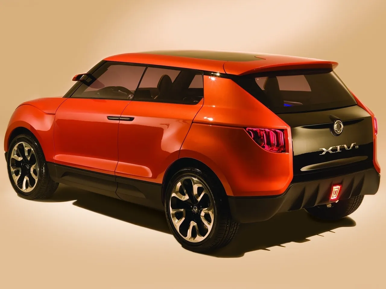 SsangYong XIV-1 Concept (2011) – zadní tříčtvrteční pohled