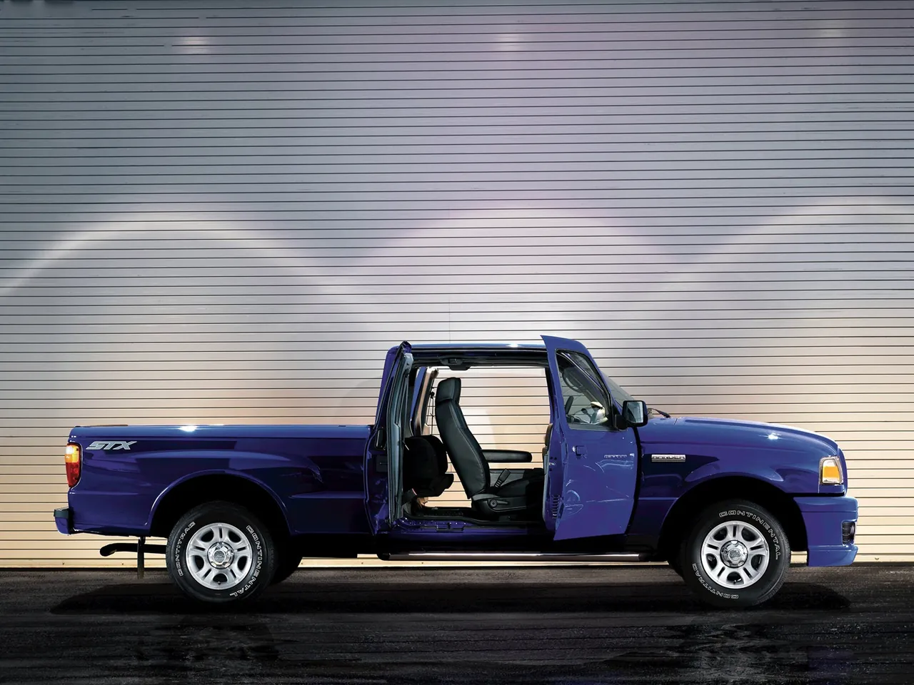Ford Ranger (2006) – boční profil