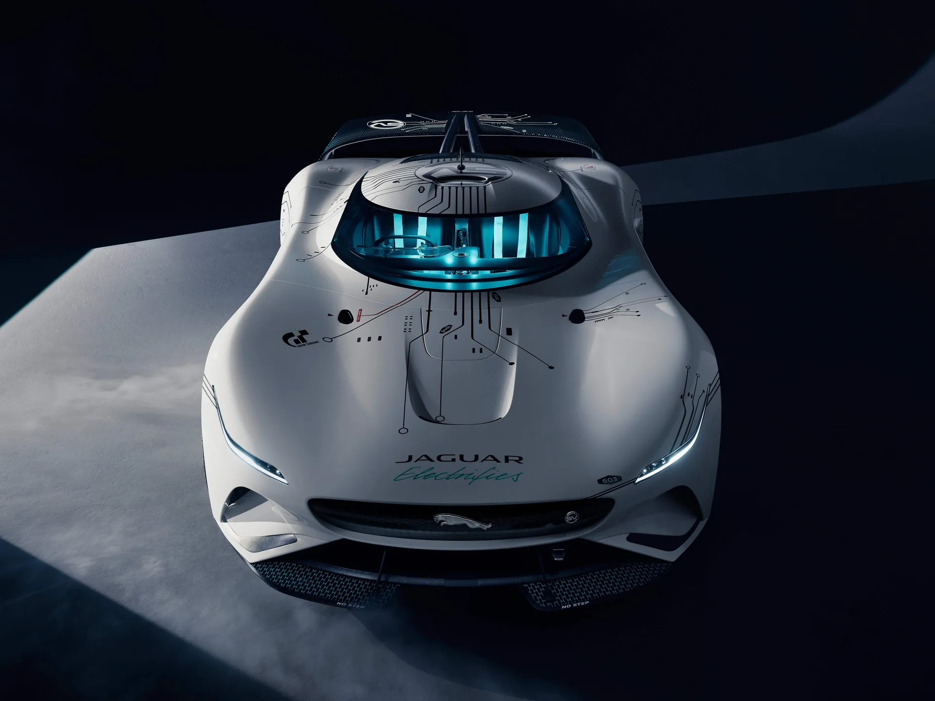 Jaguar Vision Gran Turismo SV Concept (2020) – zepředu