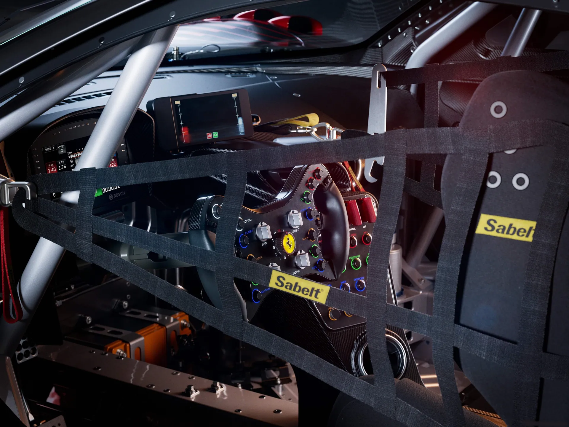 Ferrari 296 GT3 (2023) – interiér